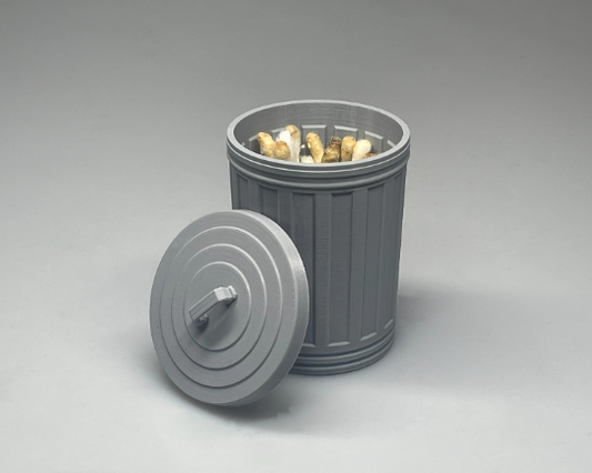 Miniature Realistic Trashcan